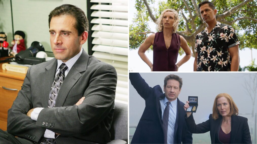 'The Office,' 'Magnum P.I.,' and 'The X-Files'