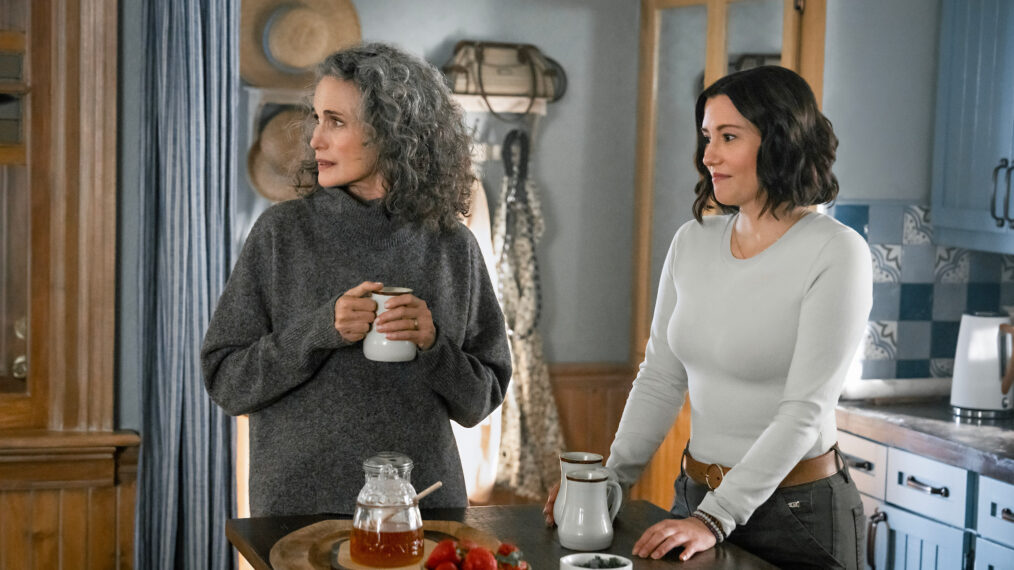 Andie MacDowell and Chyler Leigh in 'The Way Home'