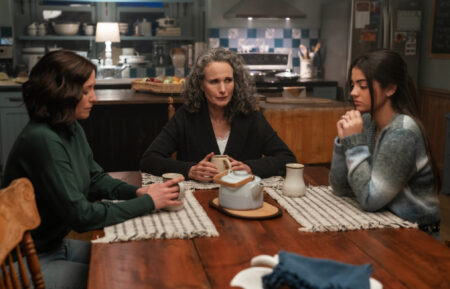 Chyler Leigh, Andie MacDowell, and Sadie Laflamme-Snow in 'The Way Home'