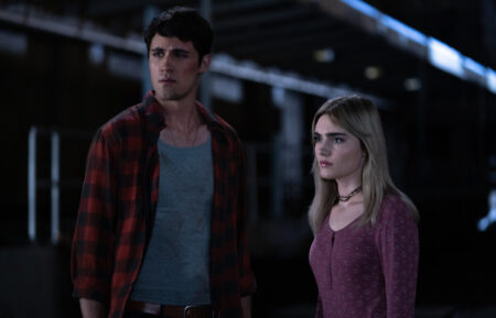 Drake Rodger and Meg Donnelly in 'The Winchesters'