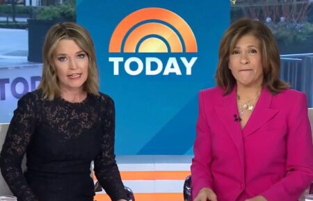 Savannah Guthrie and Hoda Kotb