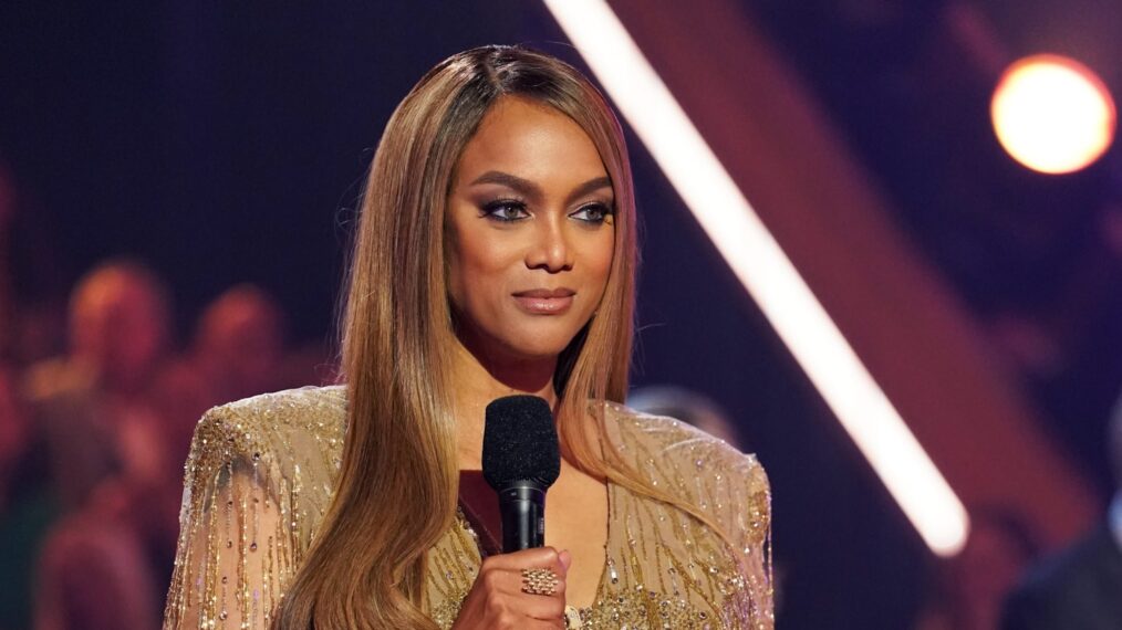 Tyra Banks hosting DWTS