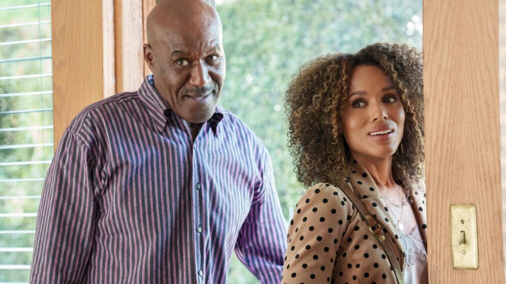 Delroy Lindo and Kerry Washington in 'UnPrisoned'