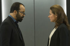 Westworld - Jeffrey Wright and Sidse Babett Knudsen