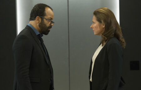 Westworld - Jeffrey Wright and Sidse Babett Knudsen