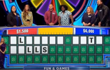WWE contestants on Wheel of Fortune