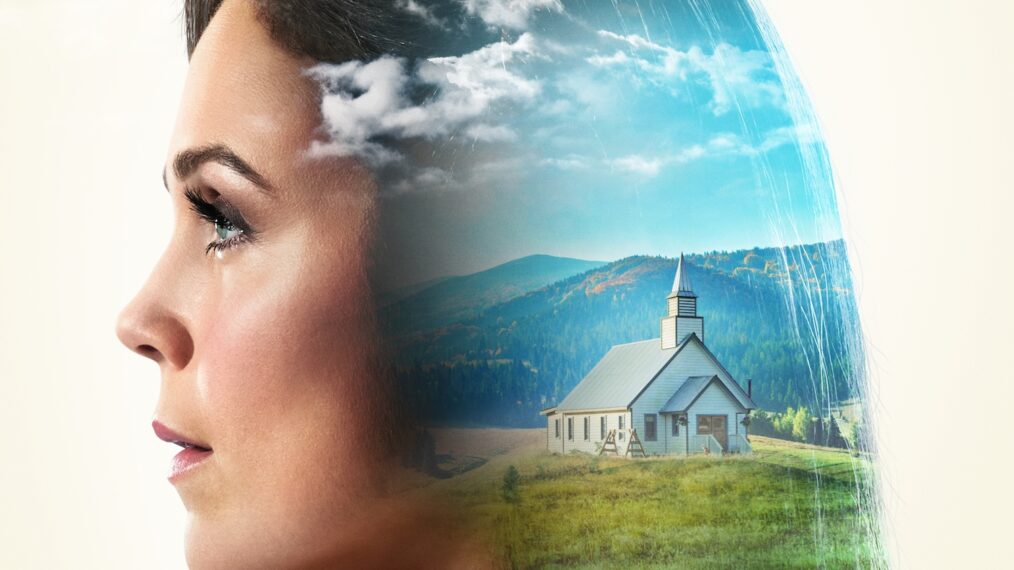 Erin Krakow in 'When Calls the Heart' Poster