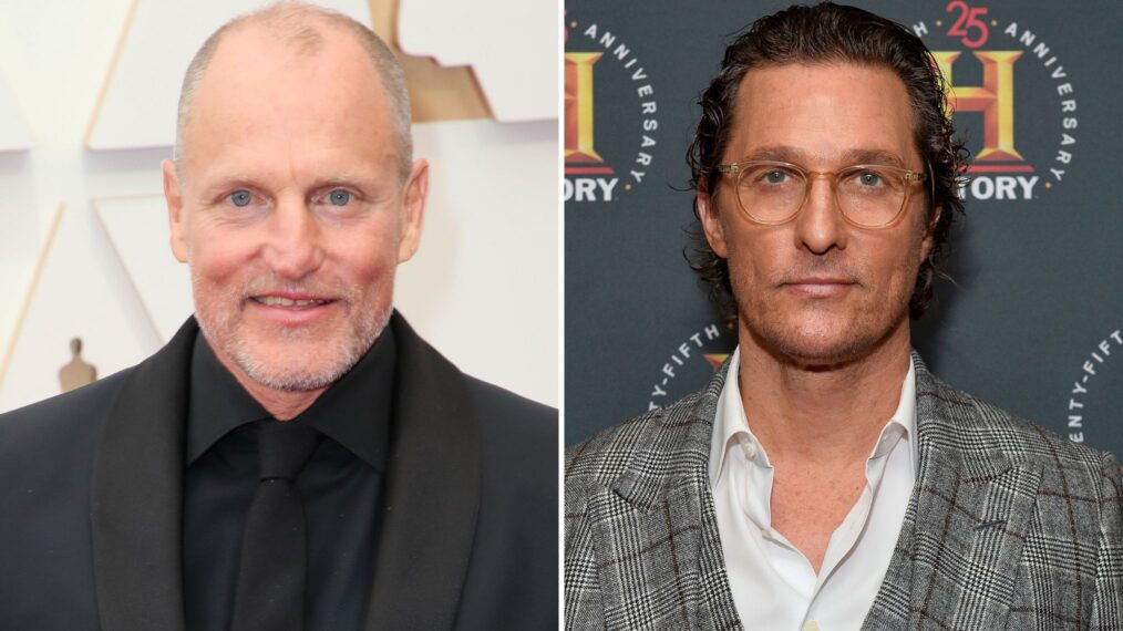 Woody Harrelson and Matthew McConaughey