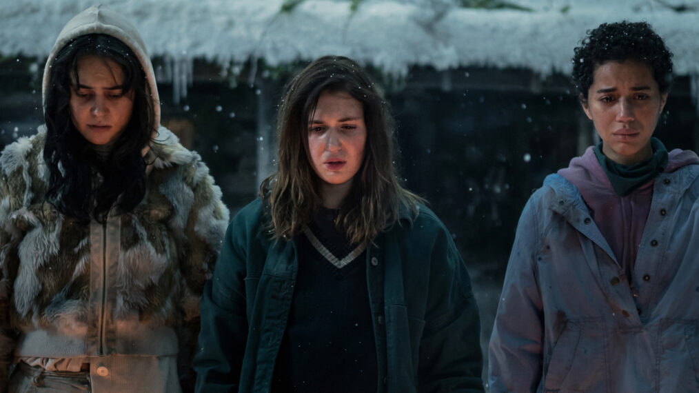 Courtney Eaton, Sophie Nelisse and Jasmin Savoy Brown