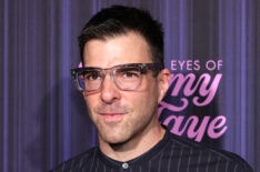 Zachary Quinto attends 'The Eyes Of Tammy Faye' New York Premiere