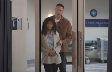 Jim Parrack and Sierra McClain in '9-1-1: Lone Star'