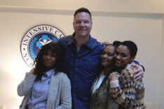 Sierra McClain, Jim Parrack, Lauryn McClain, and China McClain in '9-1-1: Lone Star'