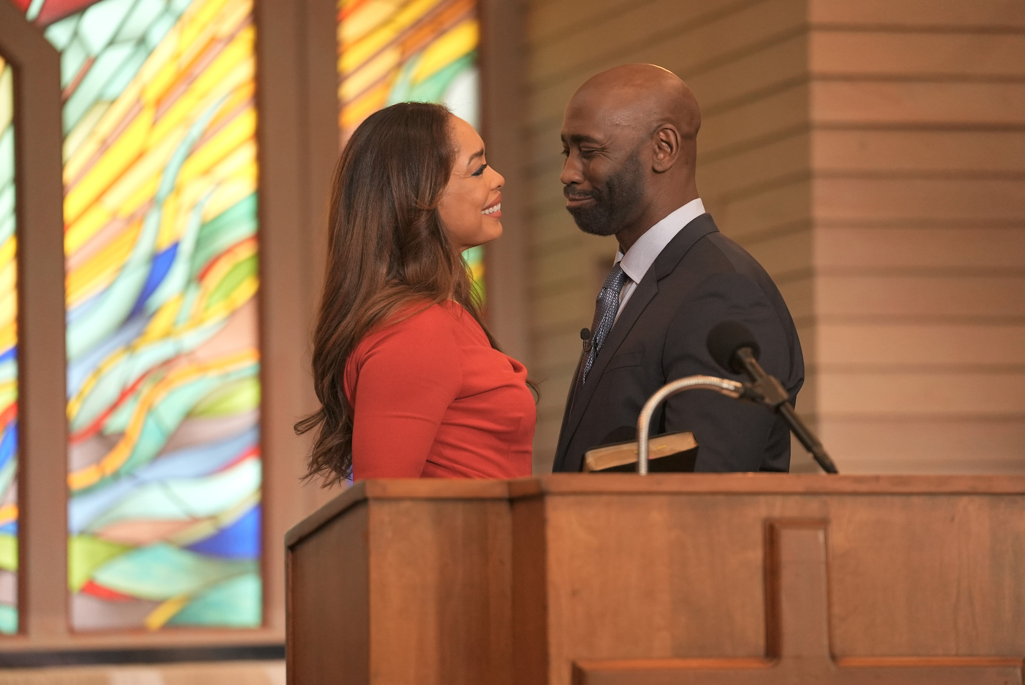Gina Torres and D.B. Woodside in '9-1-1: Lone Star'
