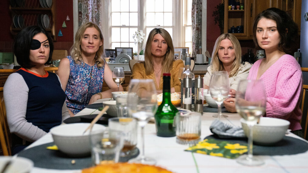 Sarah Greene, Anne-Marie Duff, Sharon Horgan, Eva Birthistle, Eve Hewson-'Bad Sisters'