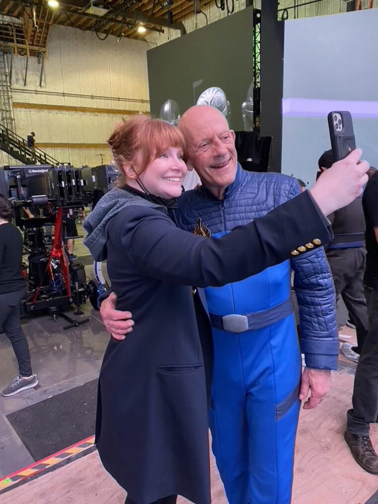 Bryce Dallas Howard and Christopher Lloyd