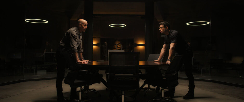 Stanley Tucci and Richard Madden in 'Citadel'
