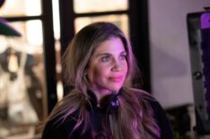 Danielle Fishel behind the scenes of Classmates