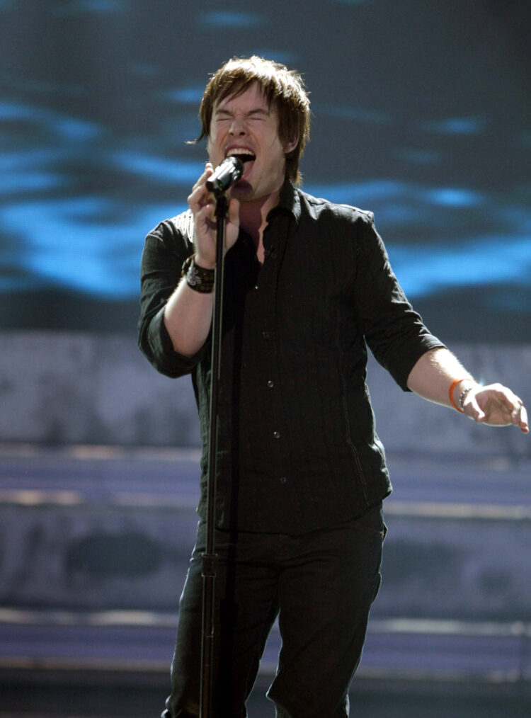 David Cook, 'The Top 10 Finalists Perform' - Season 7 of American Idol