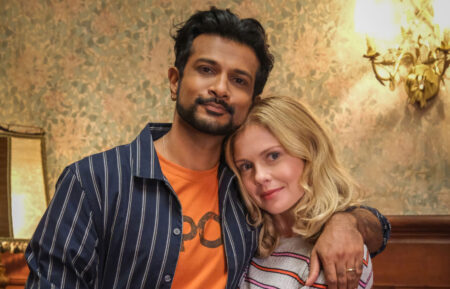 Utkarsh Ambudkar and Rose Mclver in 'Ghost'