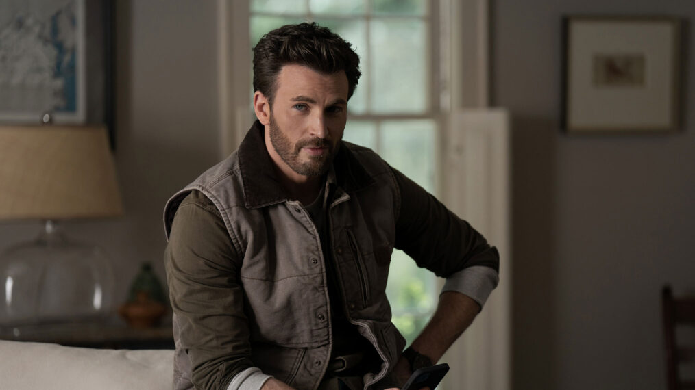 Chris Evans in 'Ghosted'