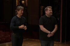 James Corden and Tom Cruise on 'The Late Late Show with James Corden'