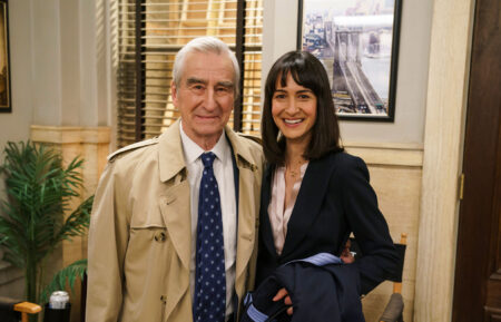 Sam Waterston and Elisabeth Waterston in 'Law and Order'