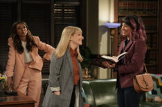 India de Beaufort, Melissa Rauch, and Melissa Villaseñor in 'Night Court' - Season 1, Episode 12