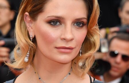 Mischa Barton attends the 70th Anniversary screening during the 70th annual Cannes Film Festival