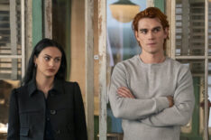 Riverdale - Camila Mendes as Veronica Lodge and KJ Apa as Archie Andrews