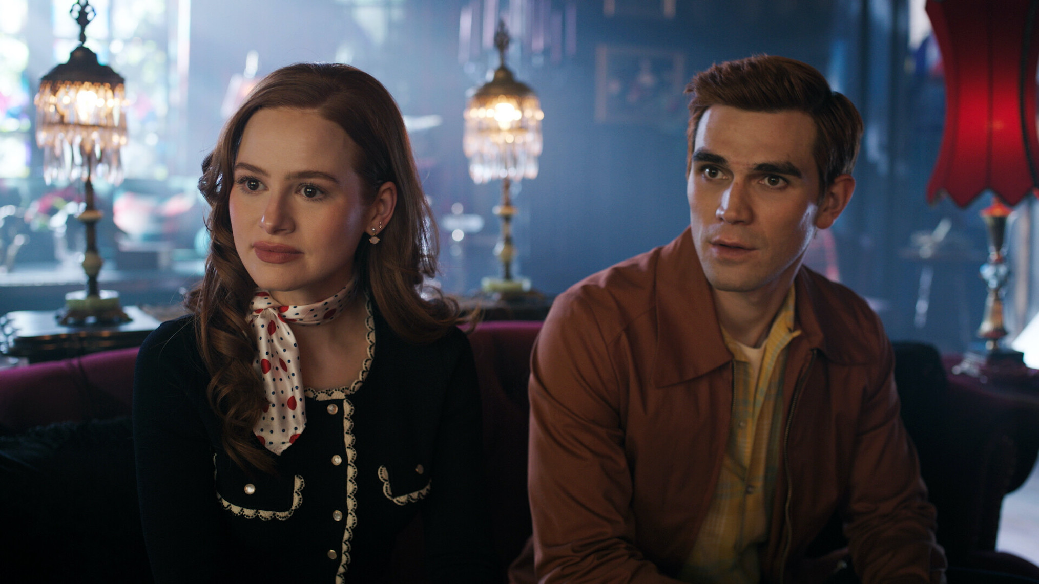 Madelaine Petsch and KJ Apa in 'Riverdale'