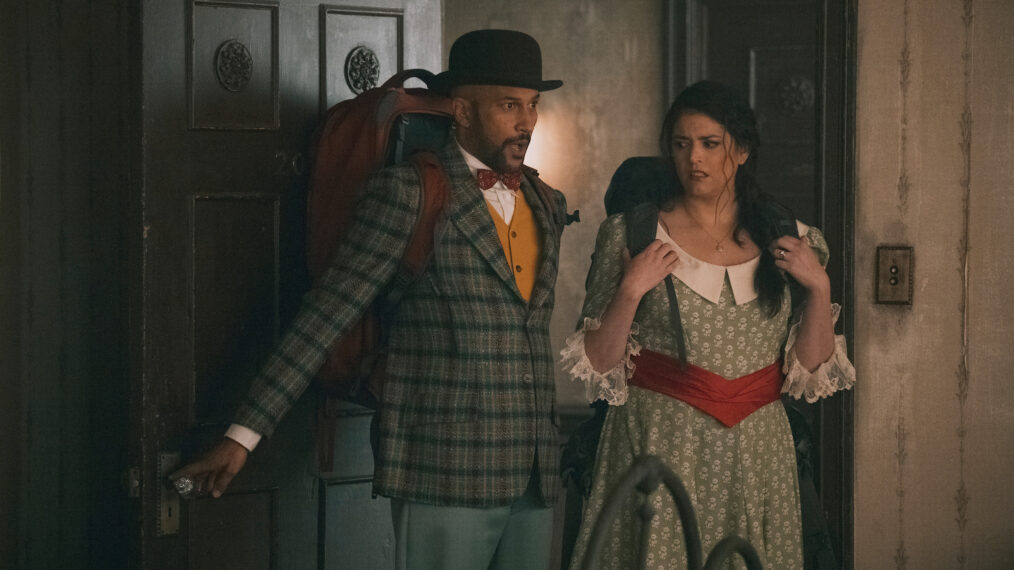 Keegan-Michael Key and Cecily Strong in 'Schmigadoon!' - Season 2 Episode 1