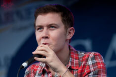 'American Idol' finalist Scotty McCreery performs at an outdoor concert for local fans at his homecoming celebration