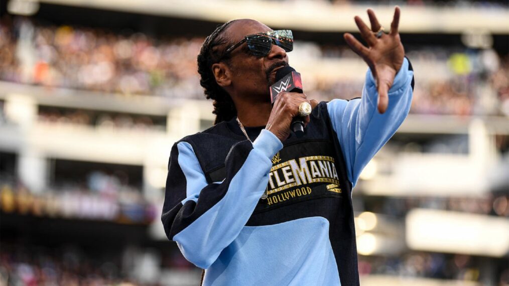 Snoop Dogg at Wrestlemania 39