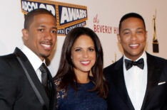 Nick Cannon, Soledad O'Brien, and Don Lemon attend the ADCOLOR Awards in September 2013