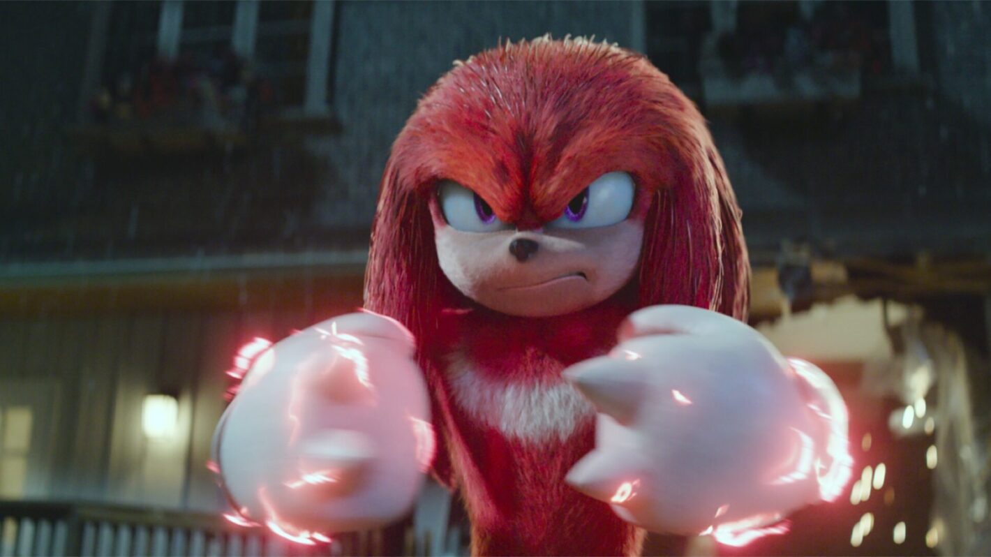 SONIC THE HEDGEHOG 2, Knuckles (voice: Idris Elba), 2022. © Paramount Pictures / Courtesy Everett Collection
