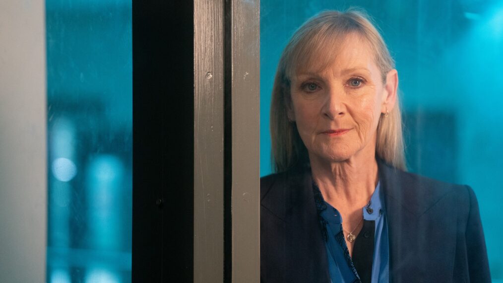 Lesley Sharp in 'The Full Monty' revival