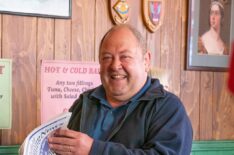 Mark Addy in 'The Fully Monty' revival