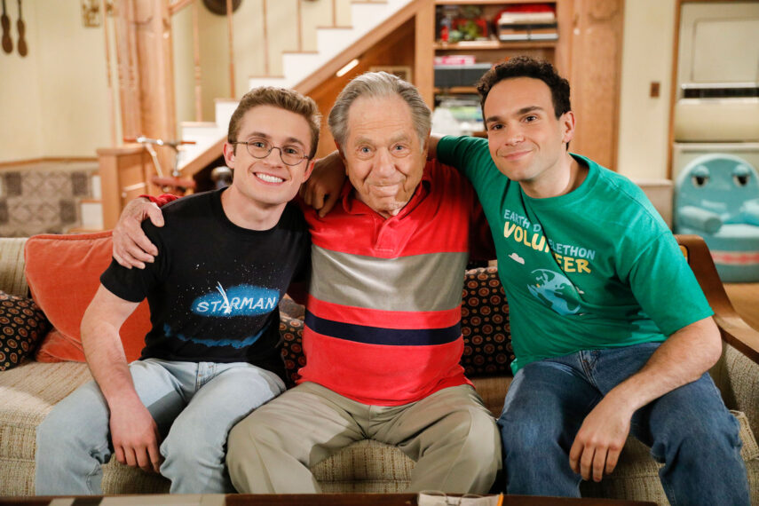 Sean Giambrone, Jeff Garlin, Troy Gentile - 'The Goldbergs'