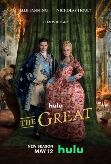 'The Great' Season 3 Key Art with Nicholas Hoult and Elle Fanning