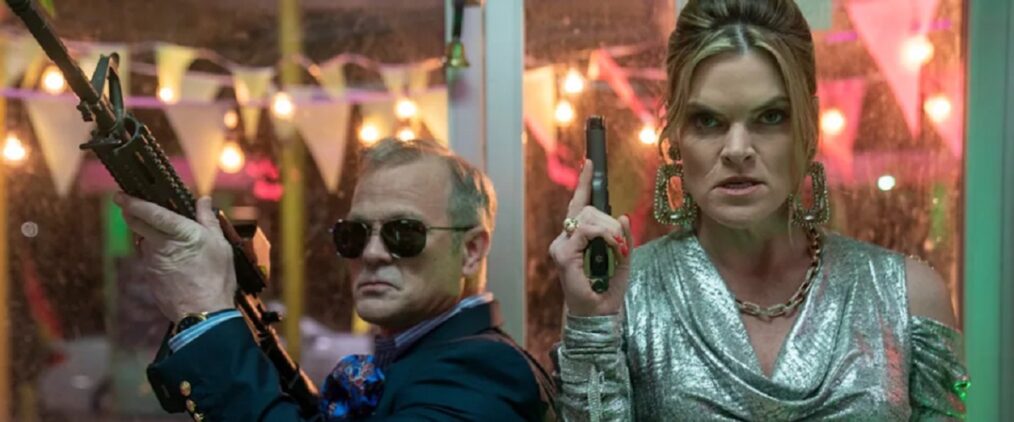 Brett Baker and Missi Pyle in 'Unseen'