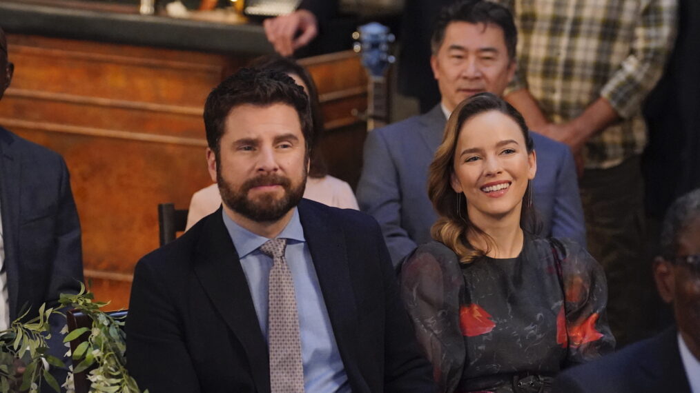 James Roday Rodriguez and Allison Miller in 'A Million Little Things'