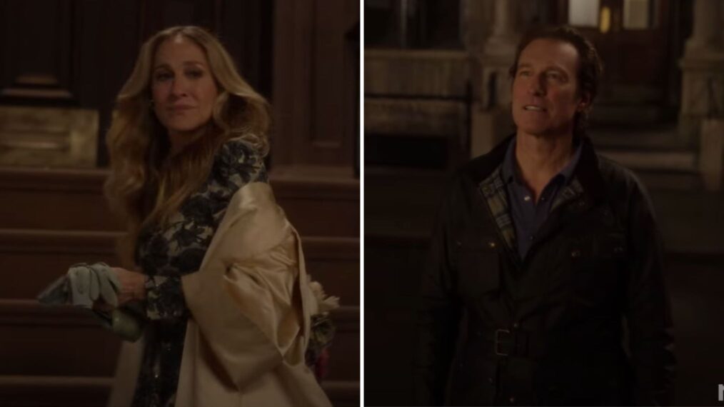 ‘And Just Like That’ Reunites Carrie & Aidan in Season