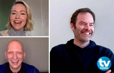'Barry' cast members Sarah Goldberg, Bill Hader, and Anthony Carrigan