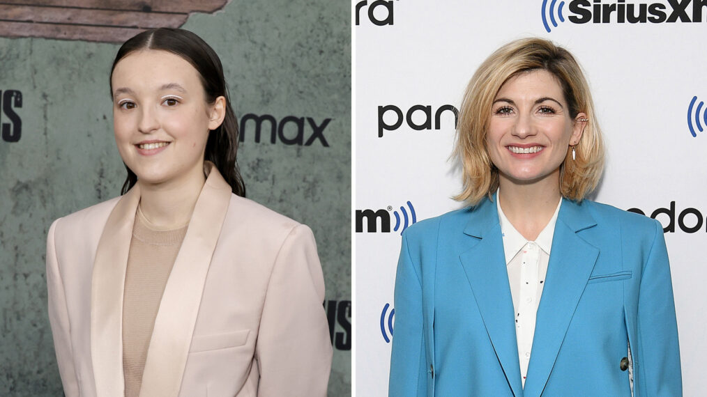Bella Ramsey and Jodie Whittaker