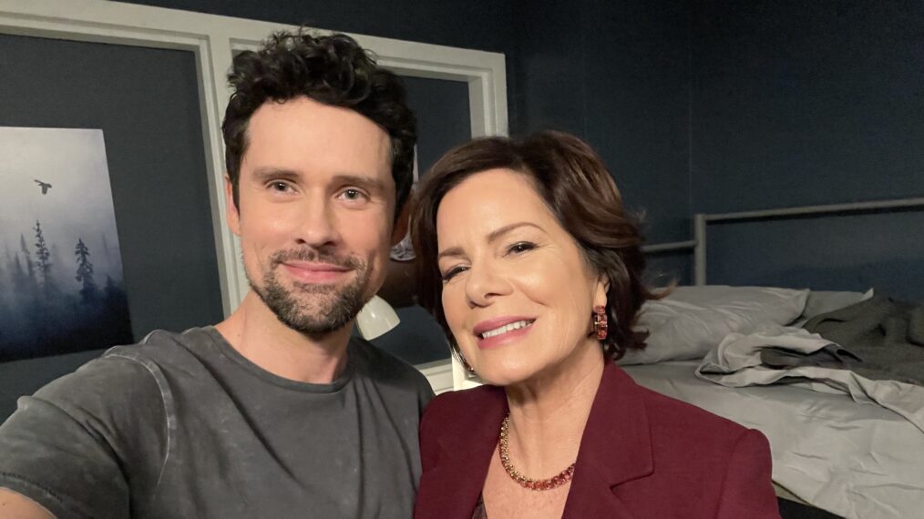 Benjamin Hollingsworth Talks Emotional Reunion With Marcia Gay Harden