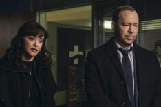 Marisa Ramirez as Det. Maria Baez and Donnie Wahlberg as Danny Reagan on 'Blue Bloods'