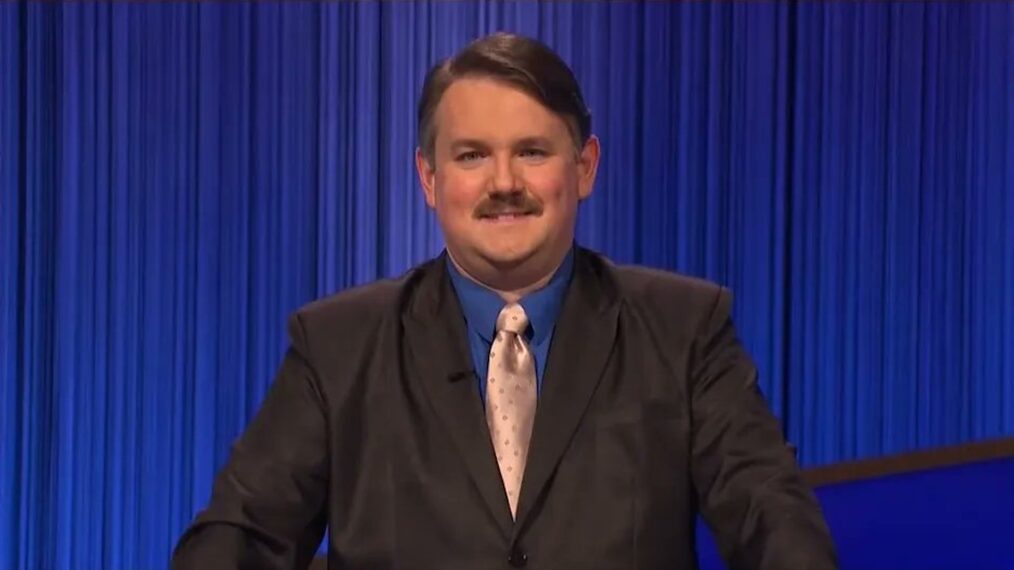 Brian Henegar during 'Jeopardy!' on April 5, 2023