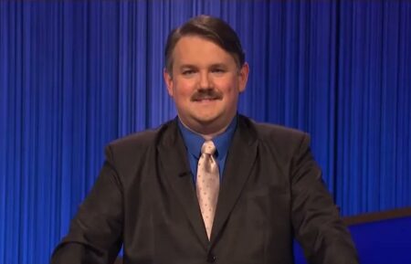 Brian Henegar during 'Jeopardy!' on April 5, 2023