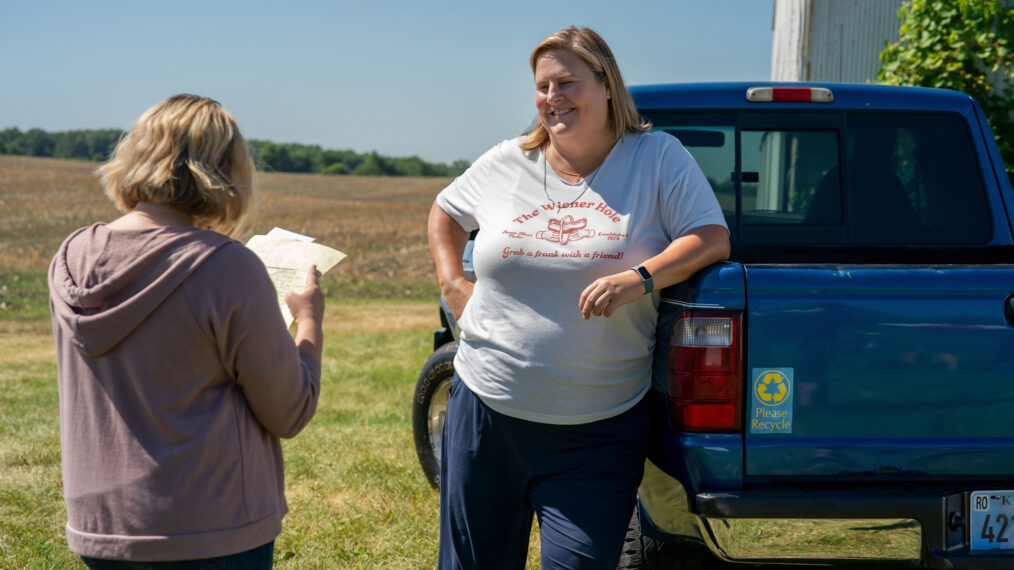 Mary Catherine Garrison and Bridget Everett in 'Somebody Somewhere' - Season 2