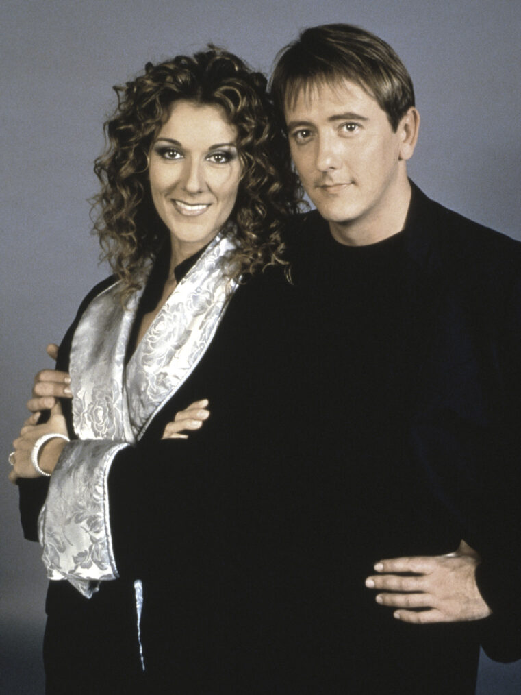 Céline Dion and John Dye of 'Touched by an Angel'